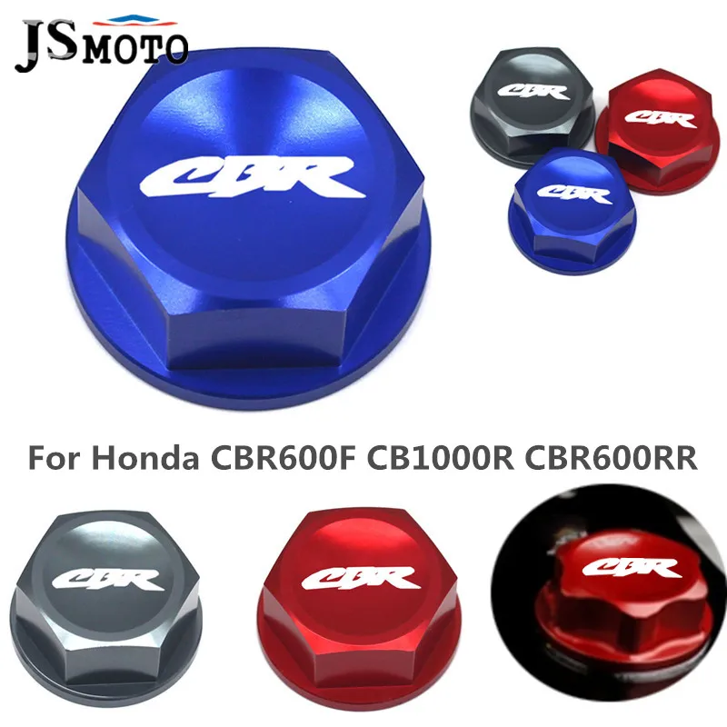 

NEW Motorcycle Steering Stem Nut Head Screw Cover CNC Aluminum Tuerca Direccion For Honda CBR600F CBR600RR CB1000R CB 1000R CBR