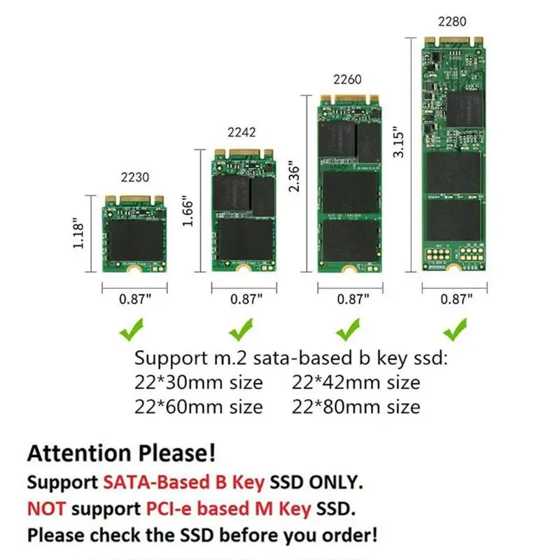 M2 SSD чехол NVME корпус USB3.1 GEN2 10 Гбит/с M.2 к USB Type C 3 1 адаптер для PCIE M/B Ключ диск коробка
