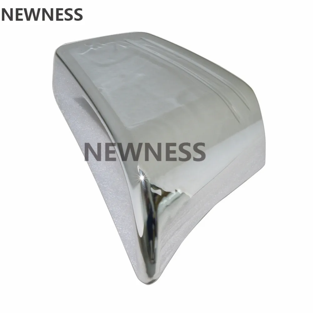 Мотоциклетная черная/хромированная обтекательная батарея боковая крышка для Honda