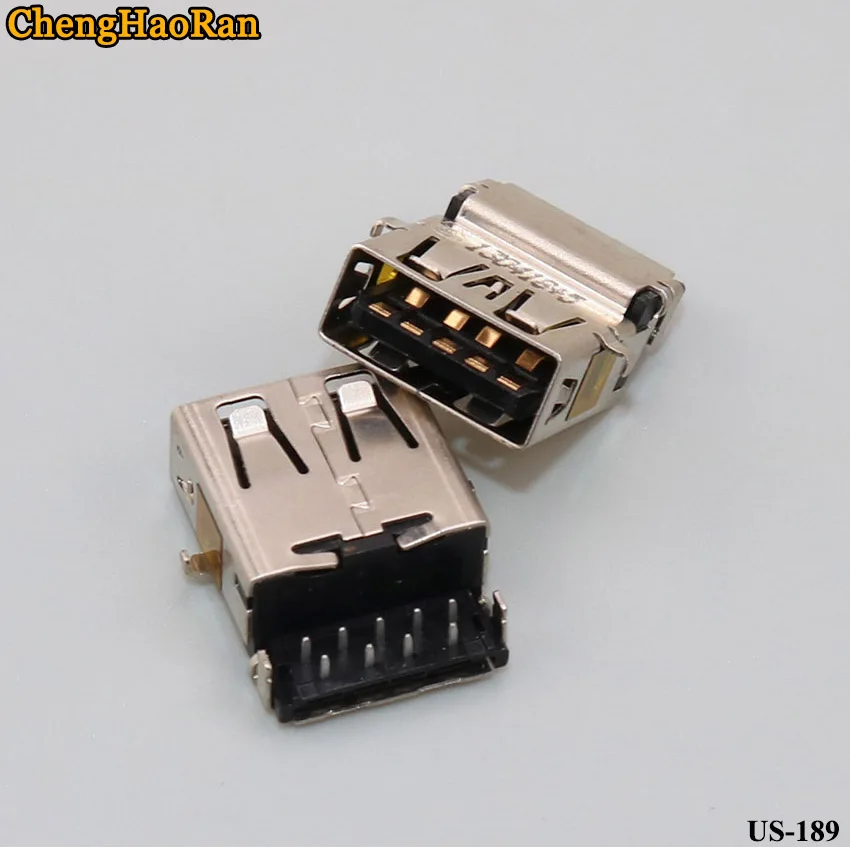 

ChengHaoRan 2x USB 3.0 female Jack Socket Connector for ASUS/Lenovo/HP/Samsung/Sony/Toshiba/Laptop Notebook USB Jack Repair part