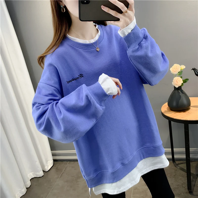 

19612 (домашний проход 1, 2) сделать хлопок круглый воротник буквы Сращивание ложных два флиса 56