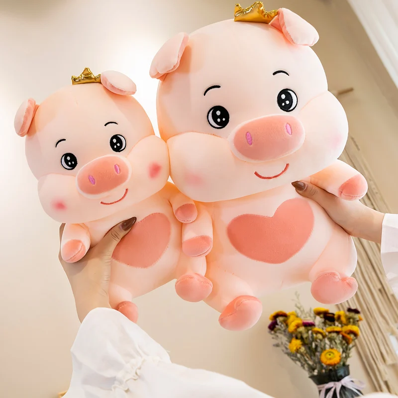 

Pig doll stuffed toys Baby doll throw pillow Baby gift Valentines Gift plush toy