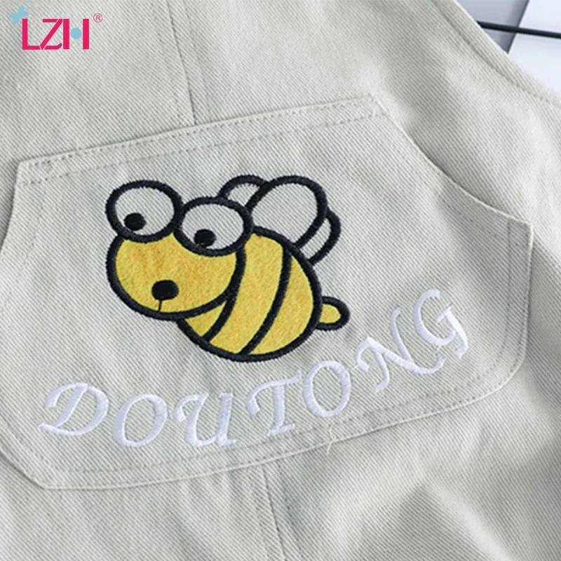 Комбинезон для мальчиков и девочек LZH осенний комплект из 2 предметов в полоску с