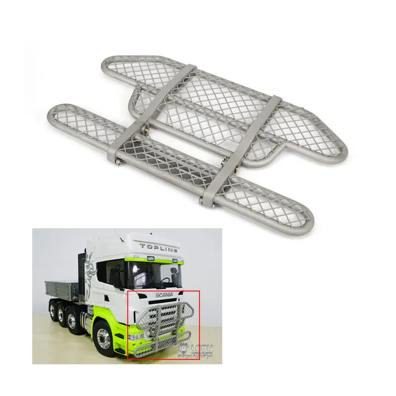 LESU металлический передний бампер C1 модель Tamiya R620 R470 RC 1/14 трактор Sca грузовик