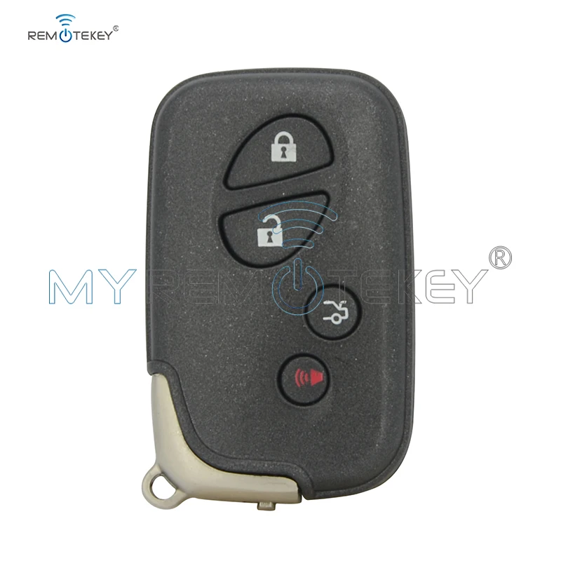 Чехол для смарт ключей Remtekey с 4 кнопками HYQ14ACX Lexus GX460 LX570 RX350 2010 2011 2012 Сменный