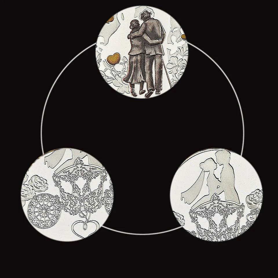 Посеребренная Коллекционная монета для любви из Польши | Дом и сад