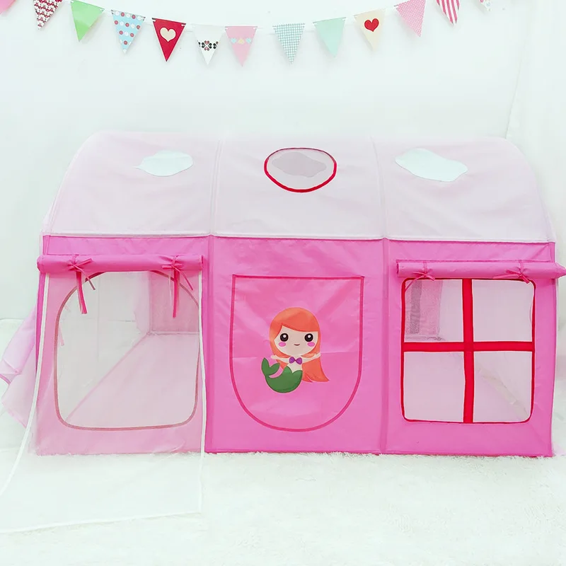 2021 Лидер продаж Детская кровать-палатка для туннеля мальчиков игровой домик