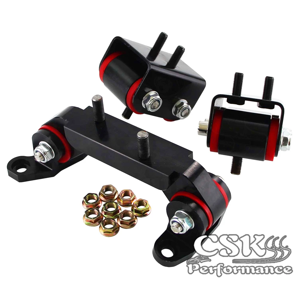 Engine Transmission Motor Mount Kit Fits For Subaru 04-12 WRX/STI 04-13 Forester |