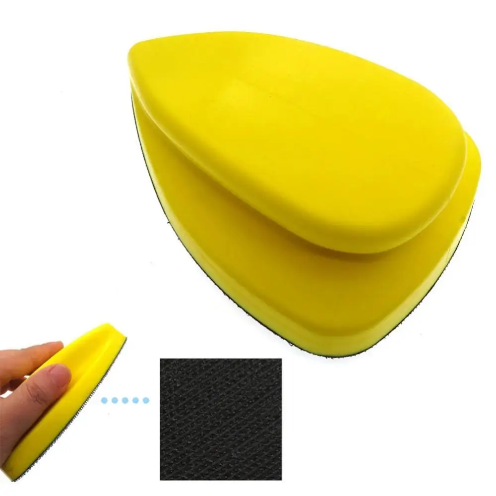 

60% Dropshipping!!Triangle Sanding Disc Sandpaper Backing Polishing Pad Car Hand Grinding Block