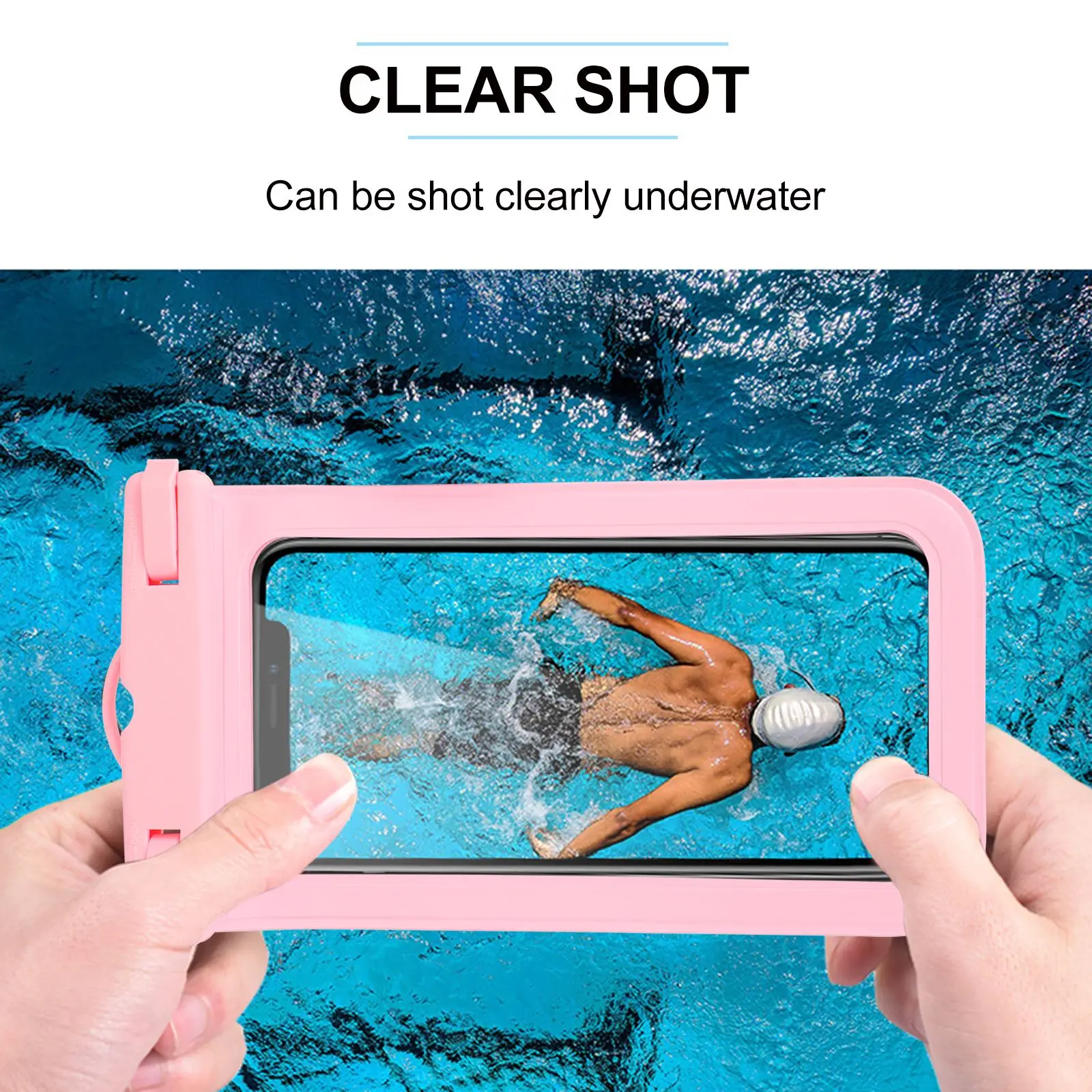 

2Pcs Waterproof Phone Bags Touch Screen Phone Pouches Mobile Phone Storage Bags