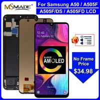 6 4 sm a505gtds lcd for samsung galaxy a50 2019 display a505f a505fd a505a display touch screen replacement parts a50 lcd