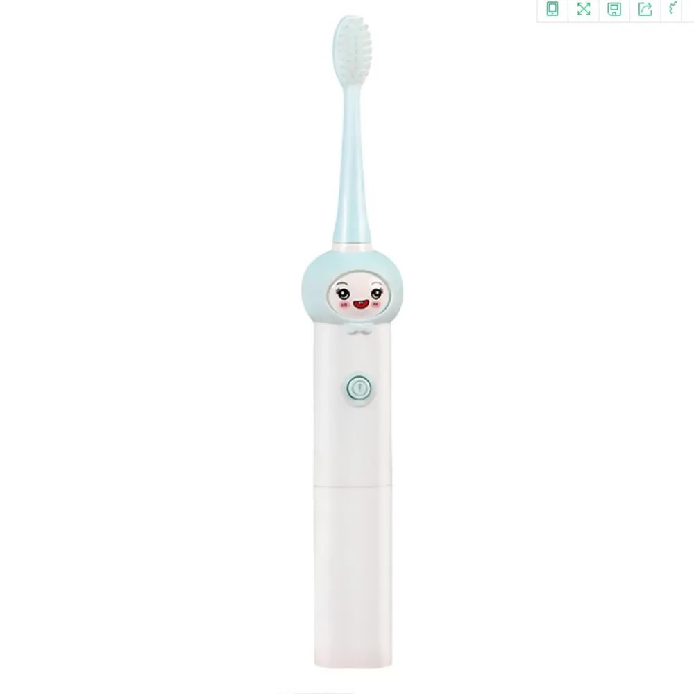 

New Cute Rabbit Sonic Toothbrush For Children With Soft Bristles And Small Brush Head Oral Cleaning 3-12 Years Old Baby