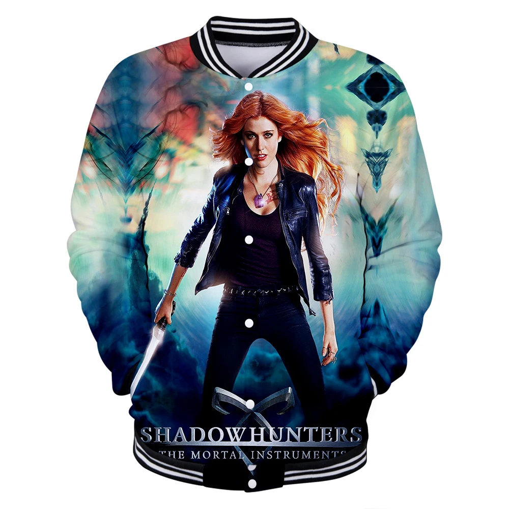 

2021 Shadowhunters 3D Printed Baseball Jackets Women/Men Fashion Long Sleeve Jacket Hot Sale Casual Trendy Streetwear Clothes