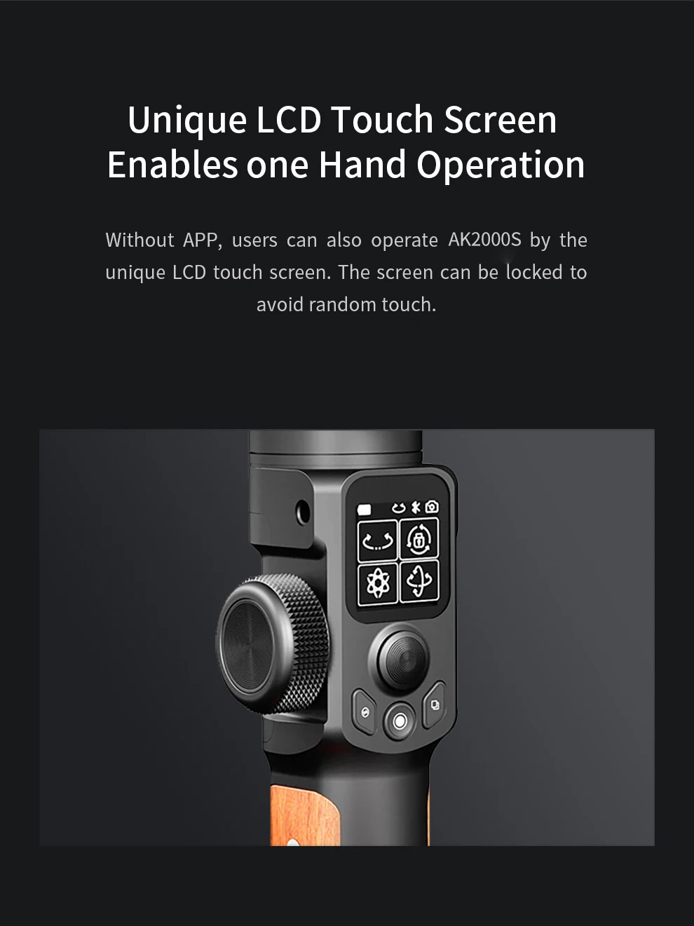 FeiyuTech AK2000S 3 оси Gimbal Стабилизатор Ручной для NIKON SONY CANON DSLR камера estabilizad