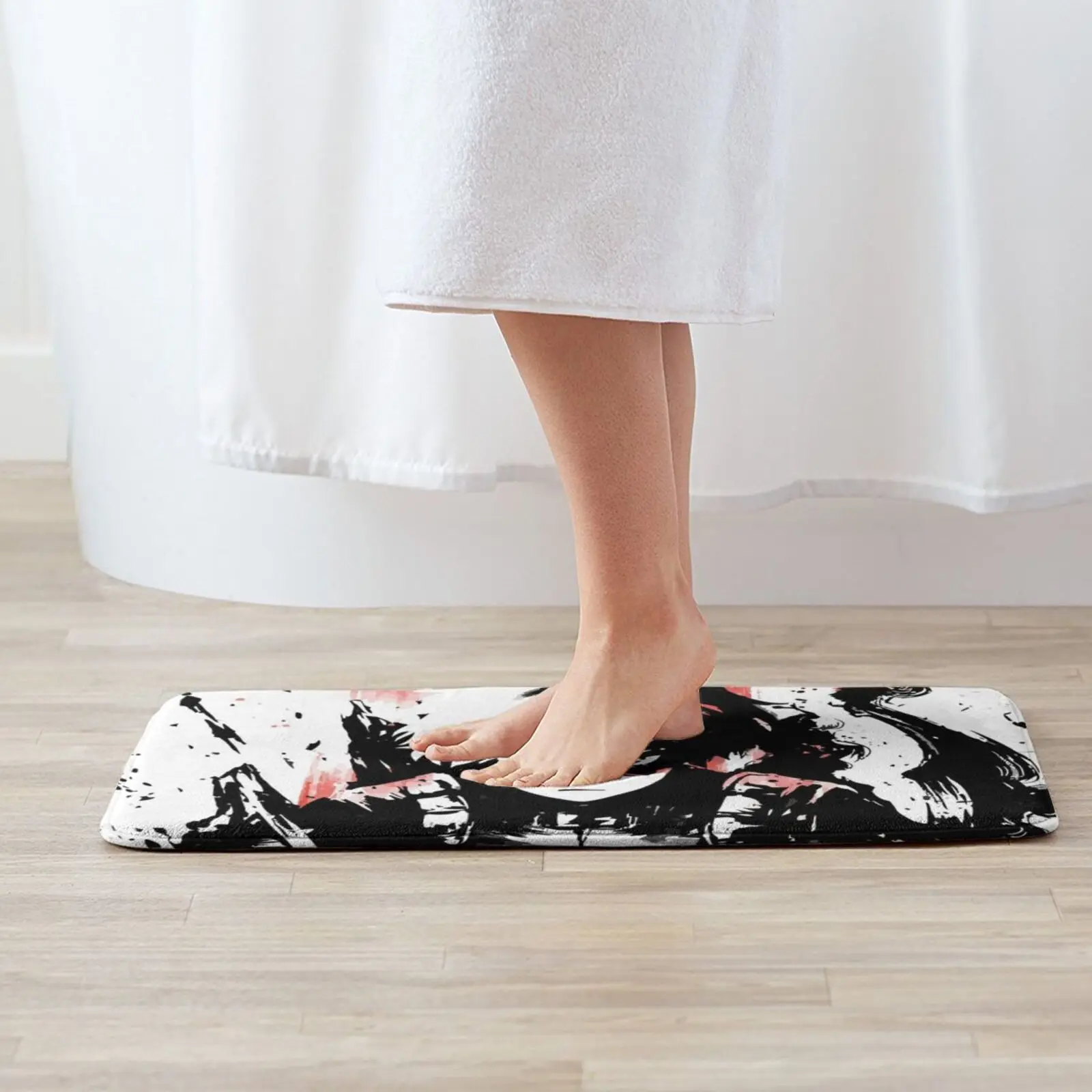 Мягкий Нескользящий Коврик Todoroki с распылителем коврик 3062 Mha Shoto аниме холодным