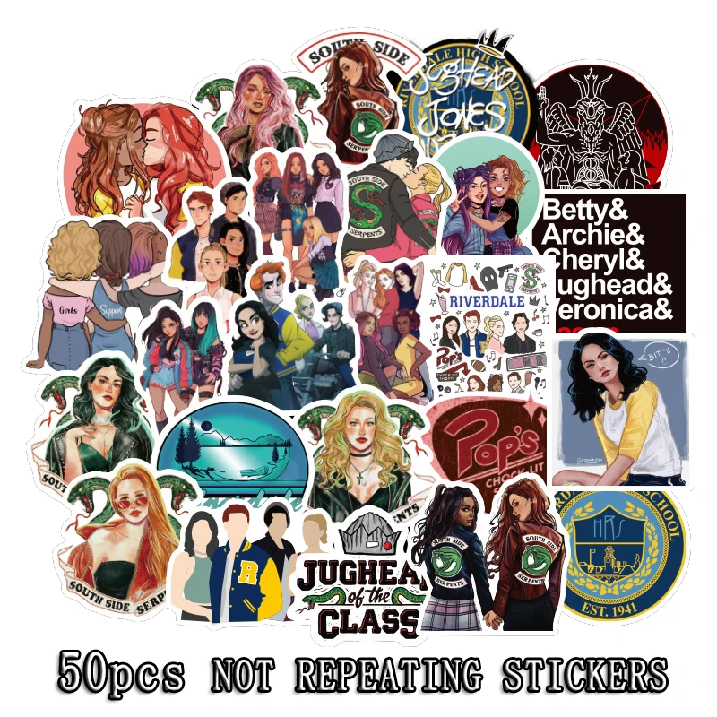 50pcs Новинка наклейка s классический модный стиль граффити наклейка s для мото автомобиля чемодана ноутбука мультфильм аниме скейтборд наклейка F3 - Цвет: 50pcs