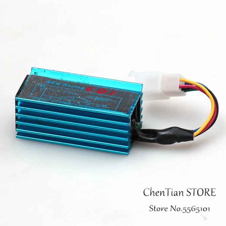 

New Arrival Performance 6 Pin Racing CDI Box Ignition Coil For GY6 Scooter Moped 50cc-150cc CSL2017