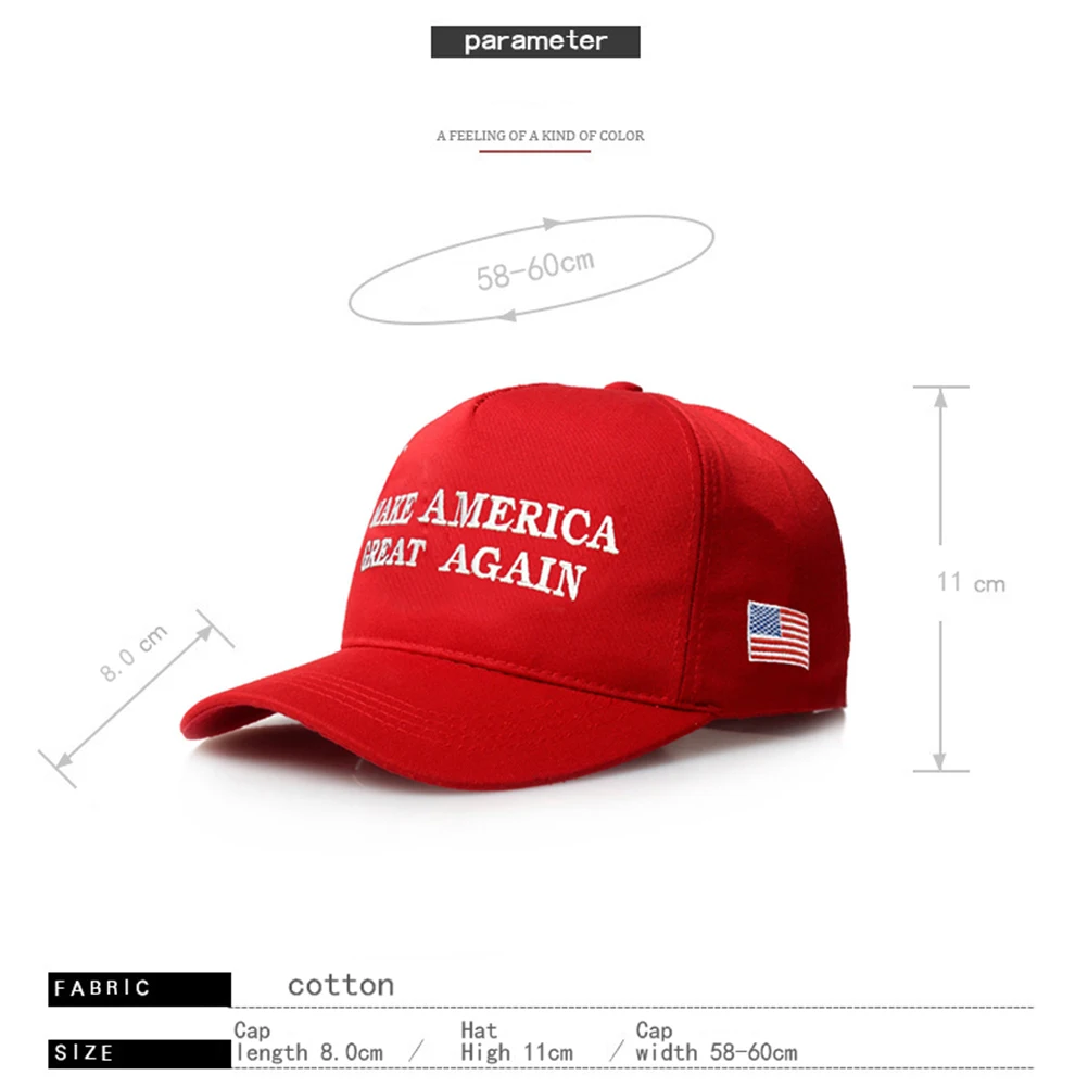 

Adjustable Make America Great Again Hat Cap Embroidered Republican Mesh Baseball Cap Trump Hat Cap Embroidered Mesh Cap