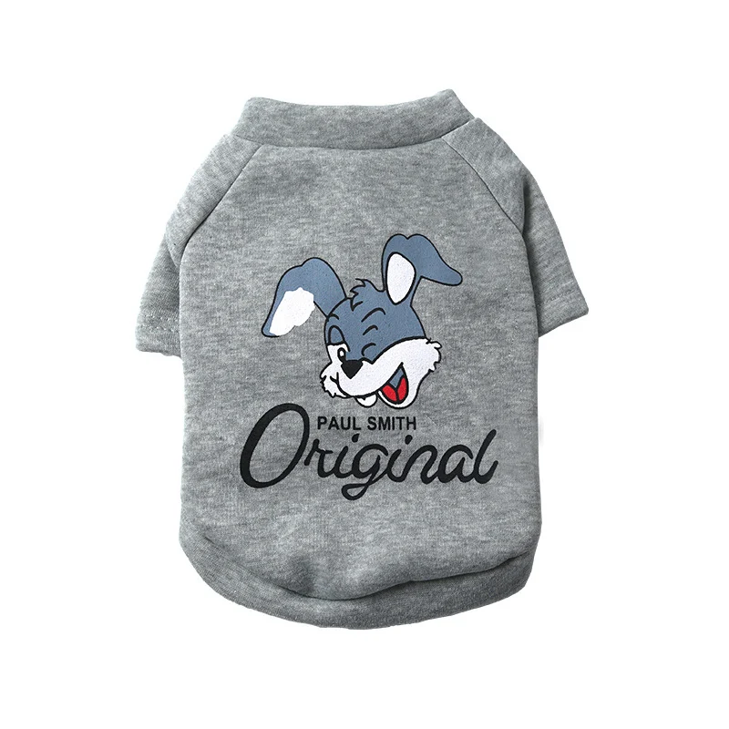 Новая стильная одежда для домашних животных теплая толстовка собак Одежда