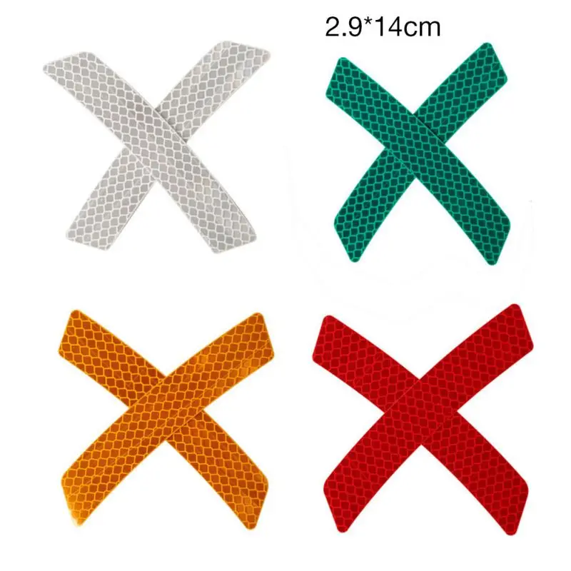 4 шт. светоотражающие Предупреждение сы для автомобильного