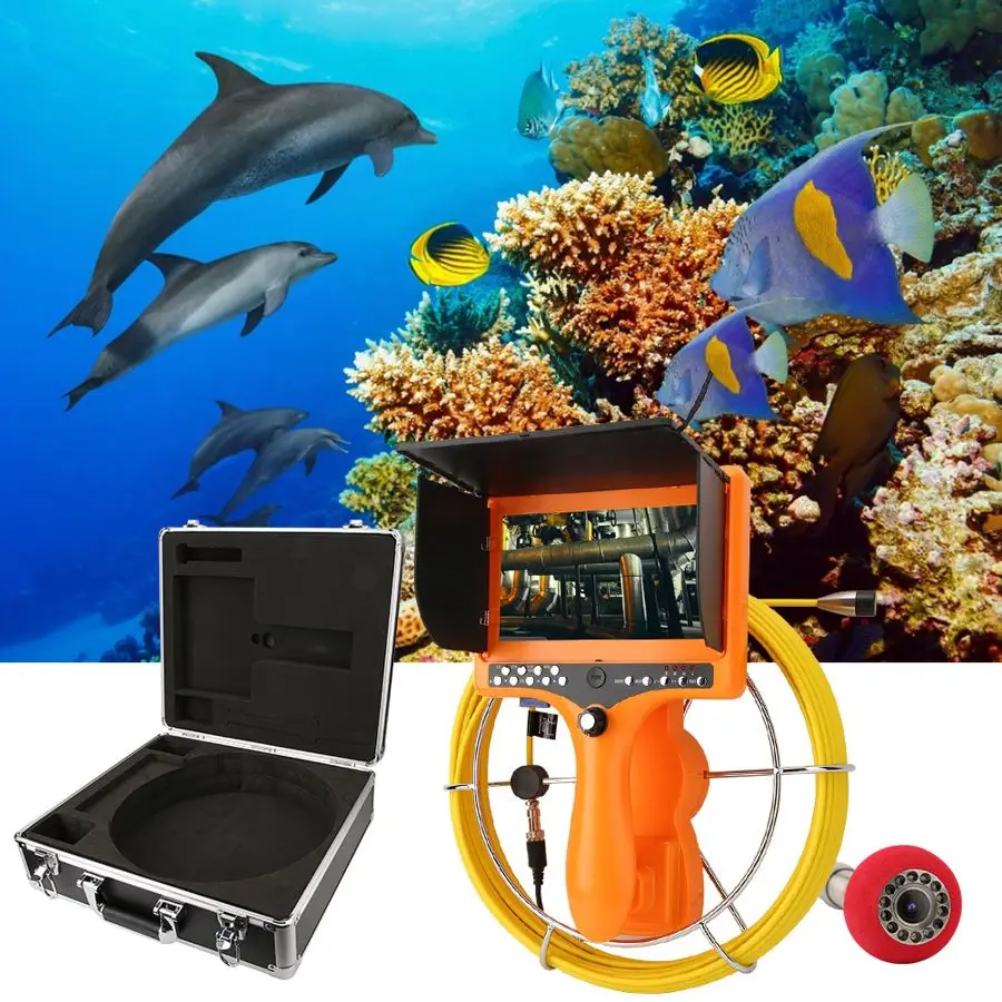 Подводная камера 7 дюймовая для канализации система осмотра подземных труб с