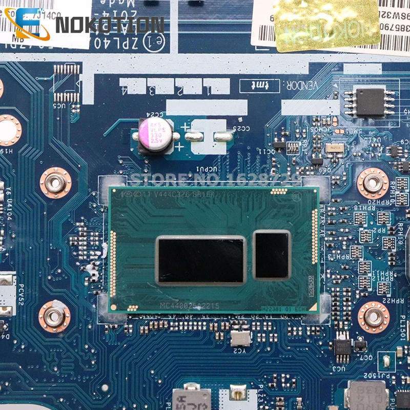 NOKOTION 782951-601 782951-501 782951-001 для ноутбука HP Probook 450 G2 mothebroard ZPL40 ZPL50 ZPL70 LA-B181P SR1EK i3-4005U CPU |