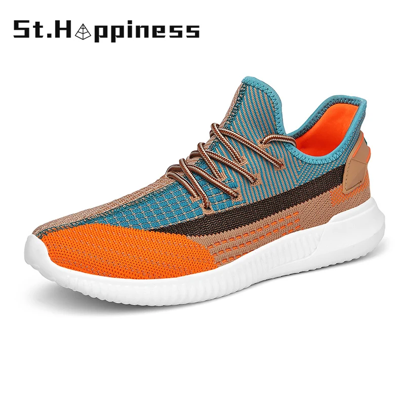 

2021 New Big Size Light Men's Fashion Running Shoes Comfortable Breathable Sneaker Casual Walking Jogging Training Sport Shoes