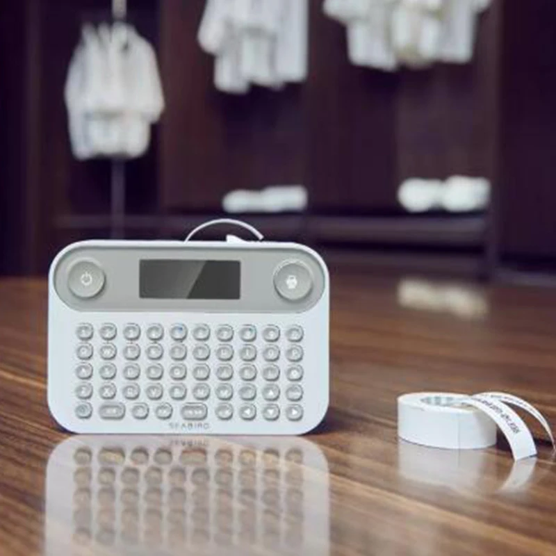 Карманный миниатюрный портативный Bluetooth принтер для этикеток SEABIRD термопринтер