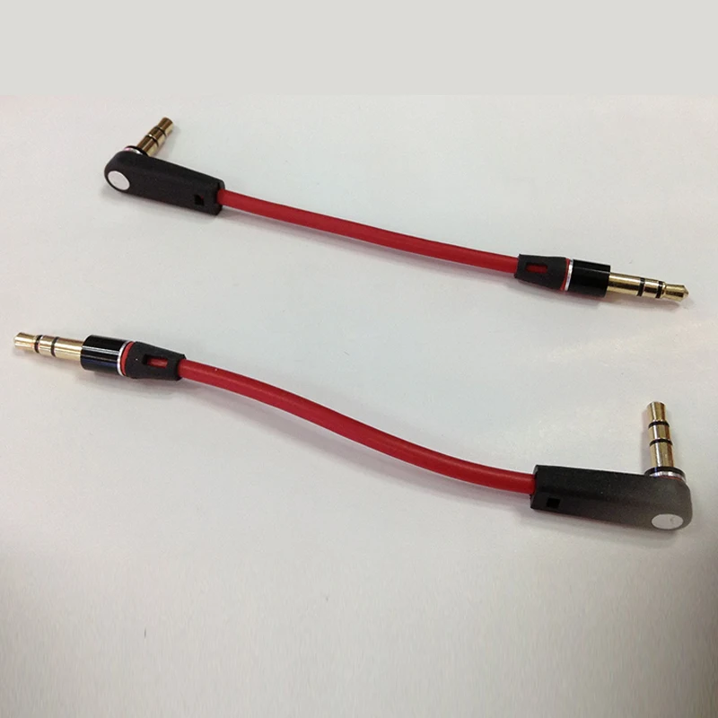 3 5 мм короткий 20 см черный разъем к разъему Aux кабель штырь-штырь стерео аудио |