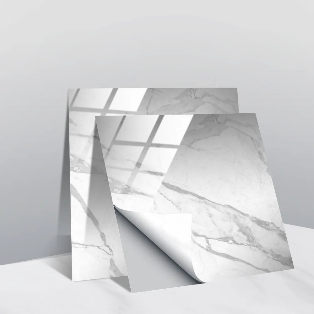 10 шт. прозрачные наклейки на обои pvc flooring tile self adhesive tiles стену в виде плитки | Дом и