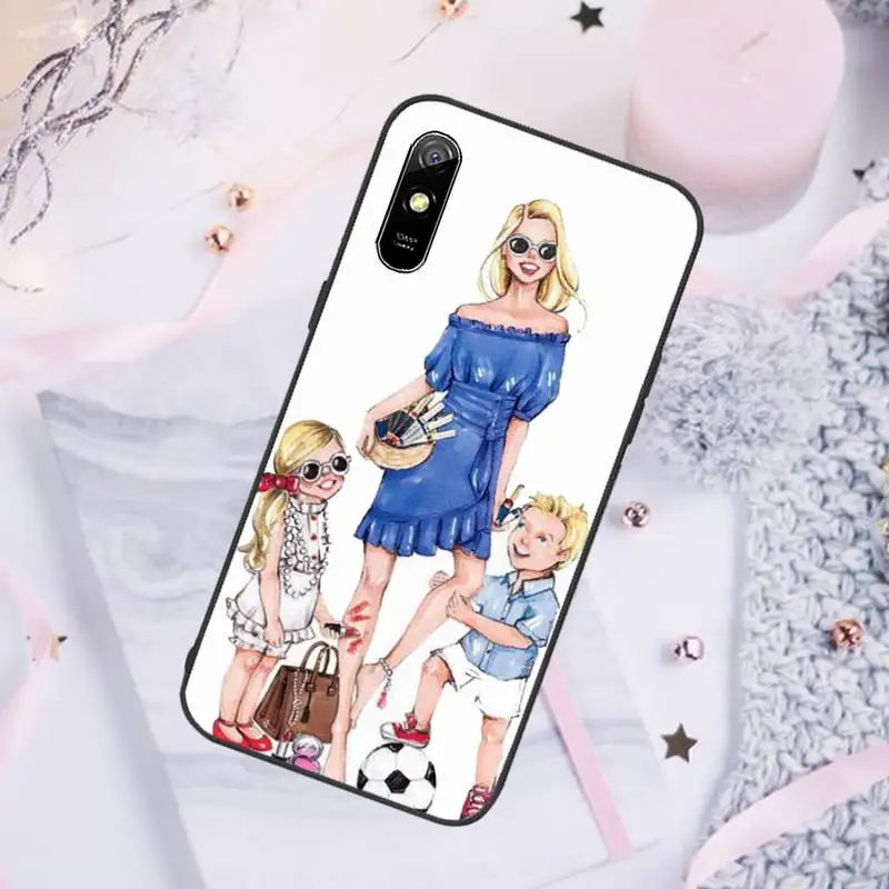 

mama Phone Case For Xiaomi Mi Redmi Note 7 8 9 pro 8T 9T 9S 9A 10 Lite pro