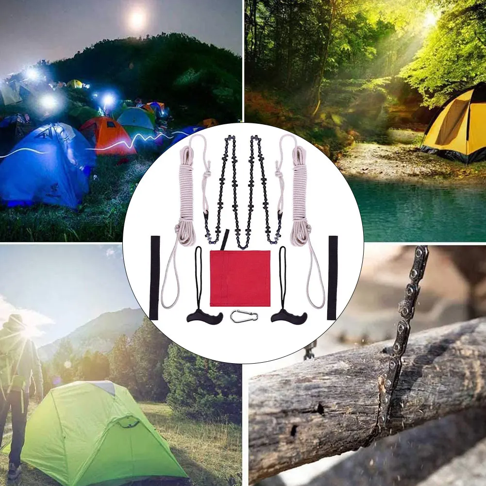 

Hand Chain Saw Tools Gardening Branch Saw Outdoor Logging Pruning Tools With Polyester Fiber Rope For High Limb Tree Branch