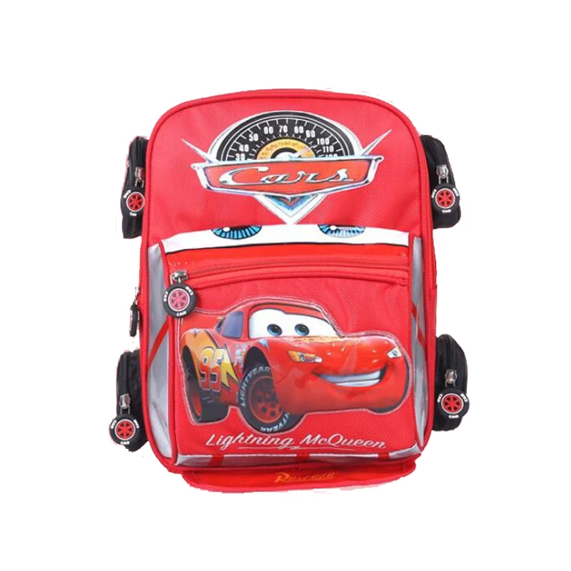 Детские школьные сумки с мультяшным 3D автомобилем для мальчиков и девочек