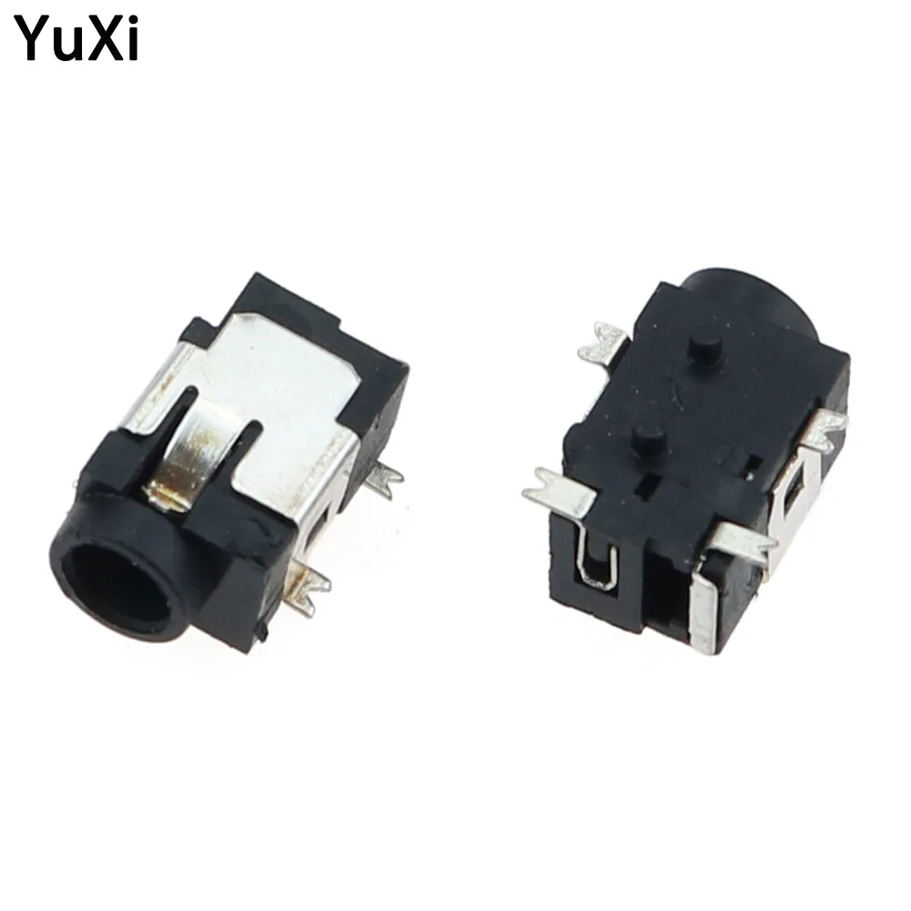 

10 шт. 3,5*1,35 мм разъем для док-станции постоянного тока, гнездовой разъем для монтажа на панели печатной платы, разъем для зарядки 3,5-1,35 мм