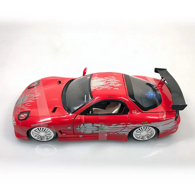 JADA 1/24 масштабная серия фильмов Модель автомобиля игрушки Nissan Skyline GTR R34 литая металлическая модель автомобиля игрушка для коллекции, подарок, для детей