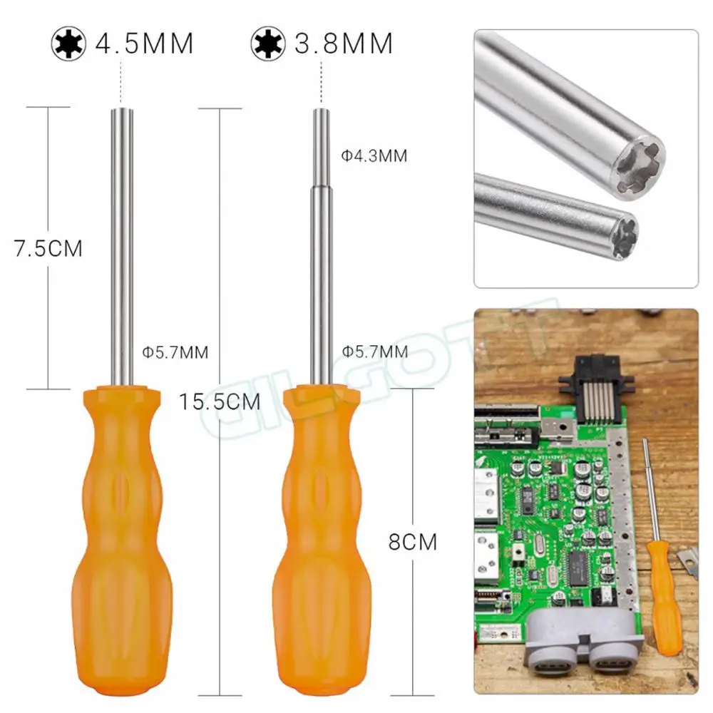 3 8/4 5 мм безопасности Шестигранная отвертка открытый инструмент для ремонта