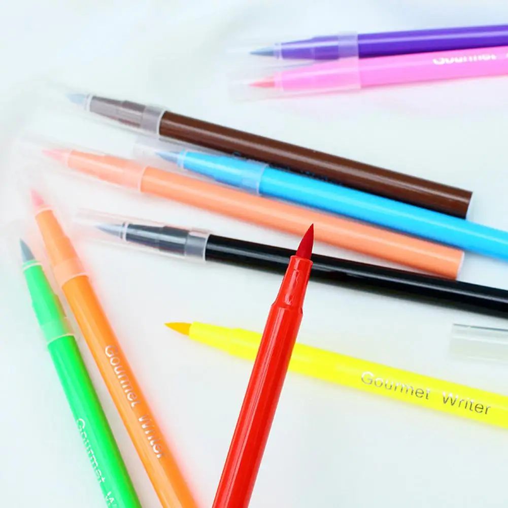 Окрашивающие маркеры для пищевых продуктов сделай сам ручка рисования печенья