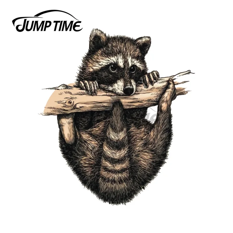 JumpTime 13x6 8 см мусорная панда енот животное графика искусство доска для серфинга 3D