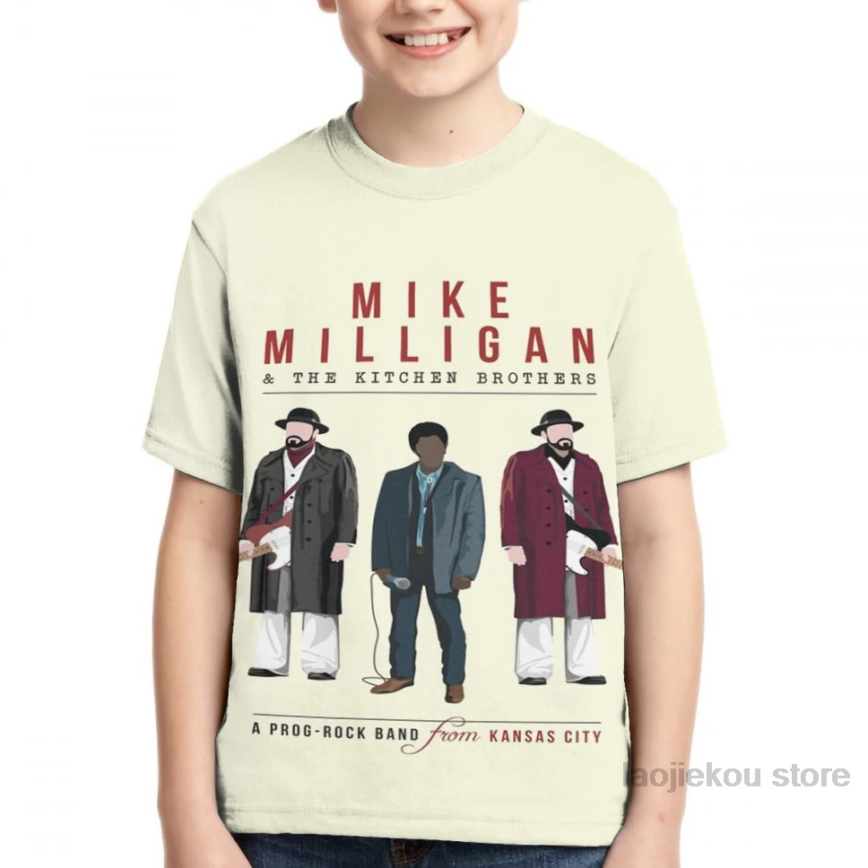 Футболка для мужчин с принтом «Mike Milligan& The kitchen Brothers-FARGO», модная футболка для девочек, летние футболки для мальчиков