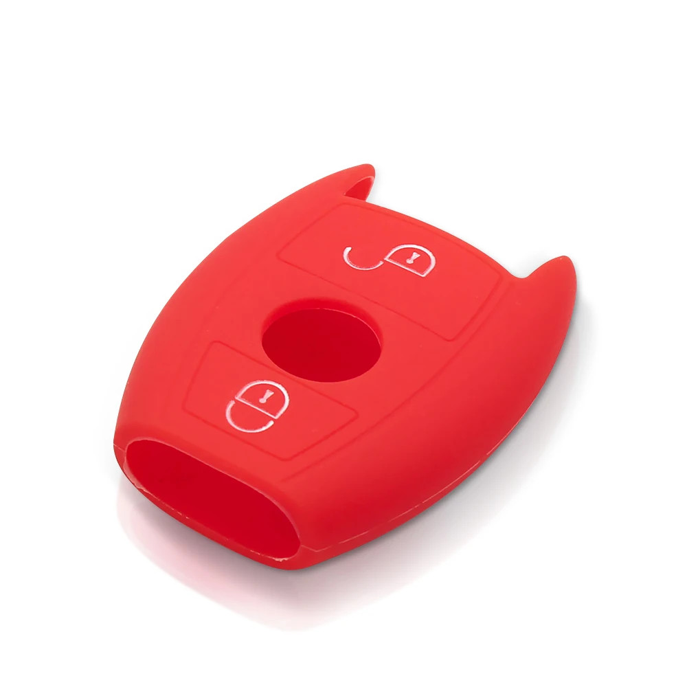 Силиконовый чехол KEYYOU для автомобильного дистанционного ключа с 2 кнопками