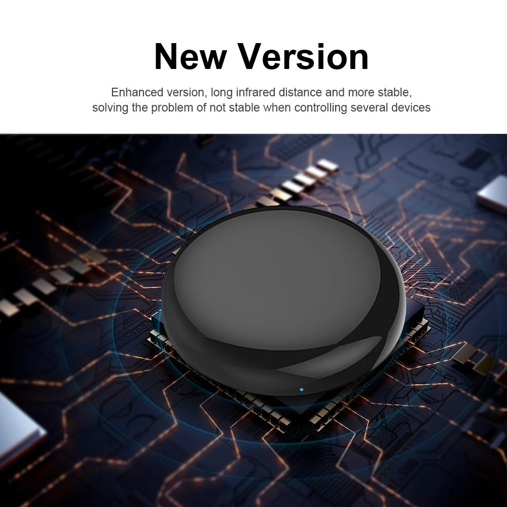 

Wi-Fi Smart IR Controller APP&Voice Control For Alexa Google Home Infrared 14m Remote Control for TV Air Conditioner Lamp