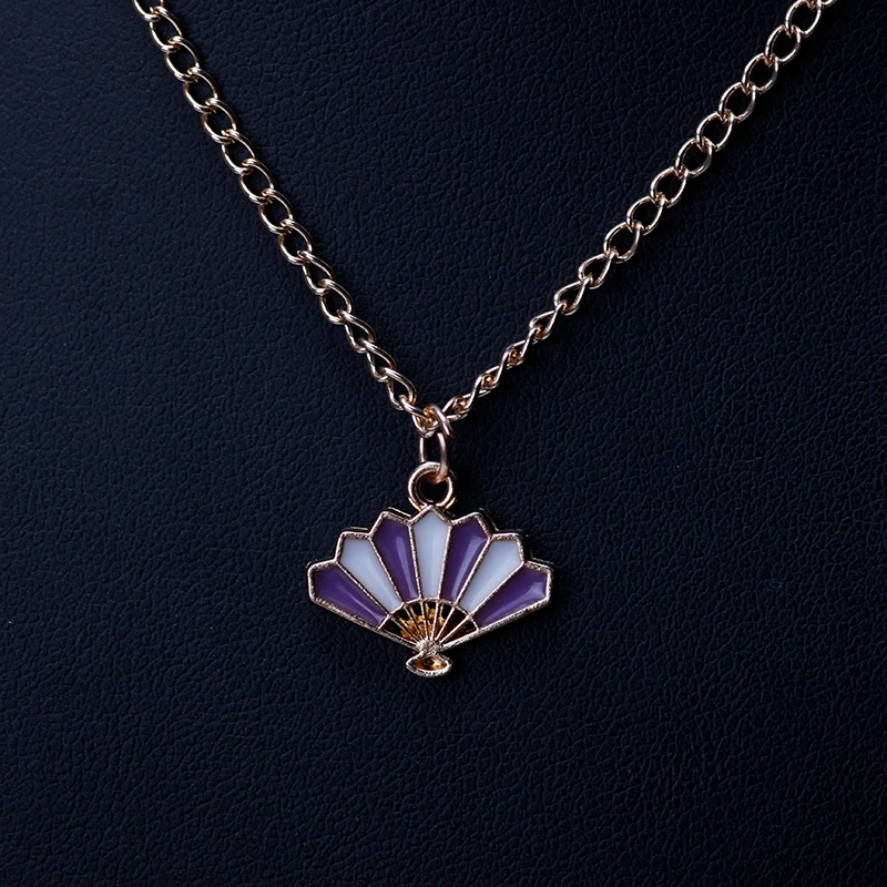 2020 новый китайский Стиль женское ожерелье сплав Вентилятор Подвеска из