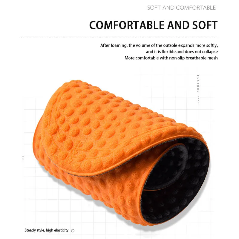 Popcorn Memory Foam sports Insoles For Shoes Deodorant Breathable elastic Cushion Running Insoles For Man Women Orthotic Insoles
