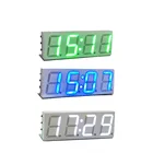 Электронные часы XY, сделай сам, Wi-Fi, светодиодный таймер, набор часов, 4-значный дисплей, 5 В, Mciro, USB, Type-C, автомобильные часы, цифровые электронные часы