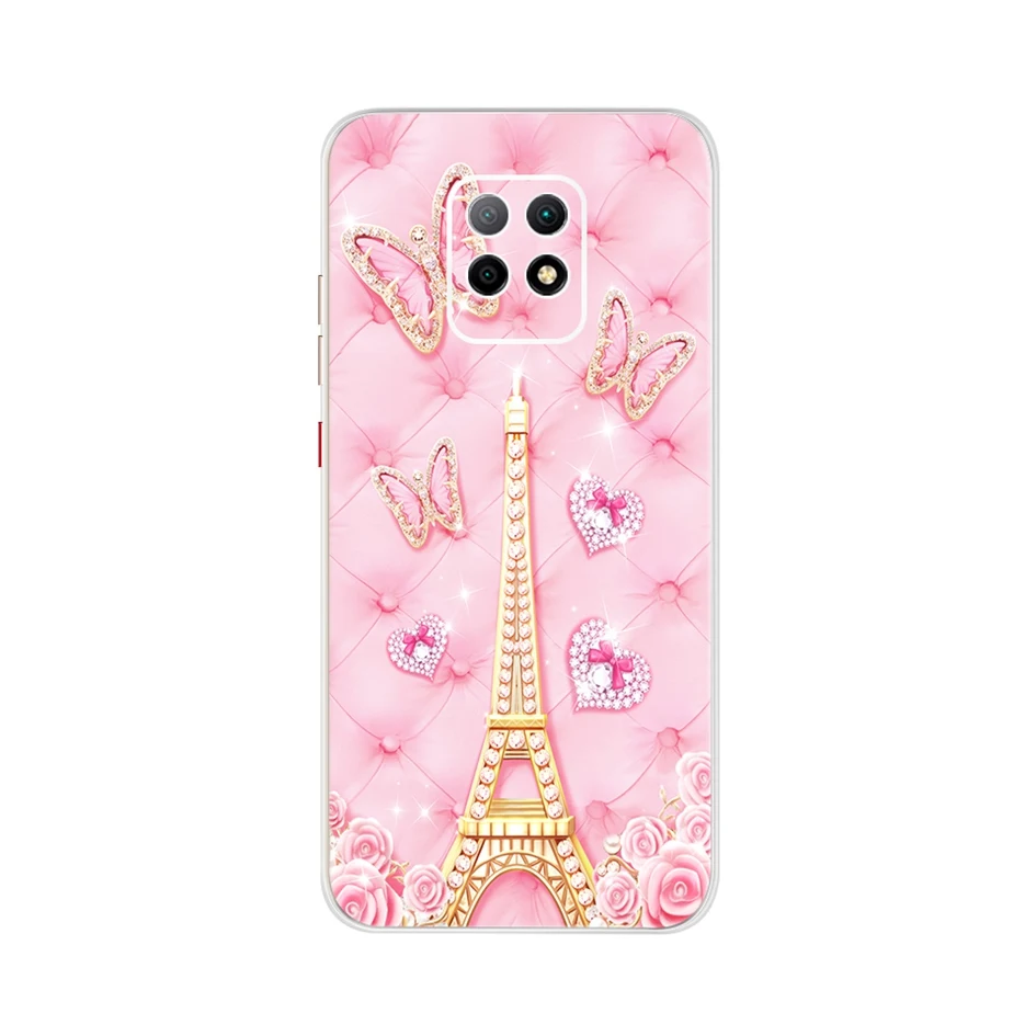 leather case for xiaomi For Xiaomi Redmi 10X 5G Case Soft Slim Fundas Cute Animals Painted Cover For Xiaomi Redmi 10X Pro 5G Redmi10X Phone Cases Bumper xiaomi leather case card