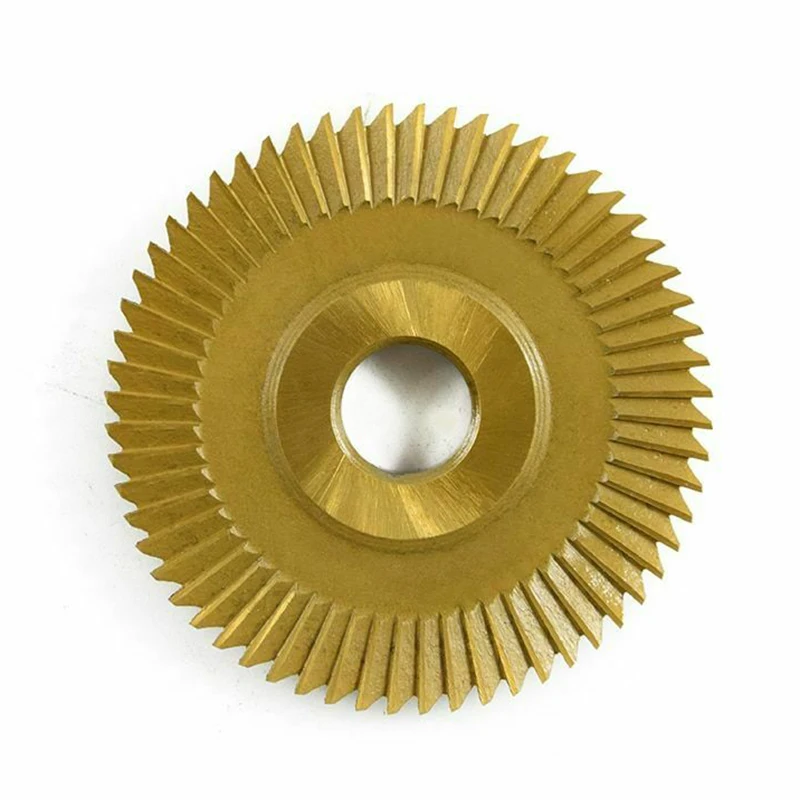 

Replacement Titanium-plated Steel Milling Cutter Locksmith 60*7.3*12.7 Mm 60T