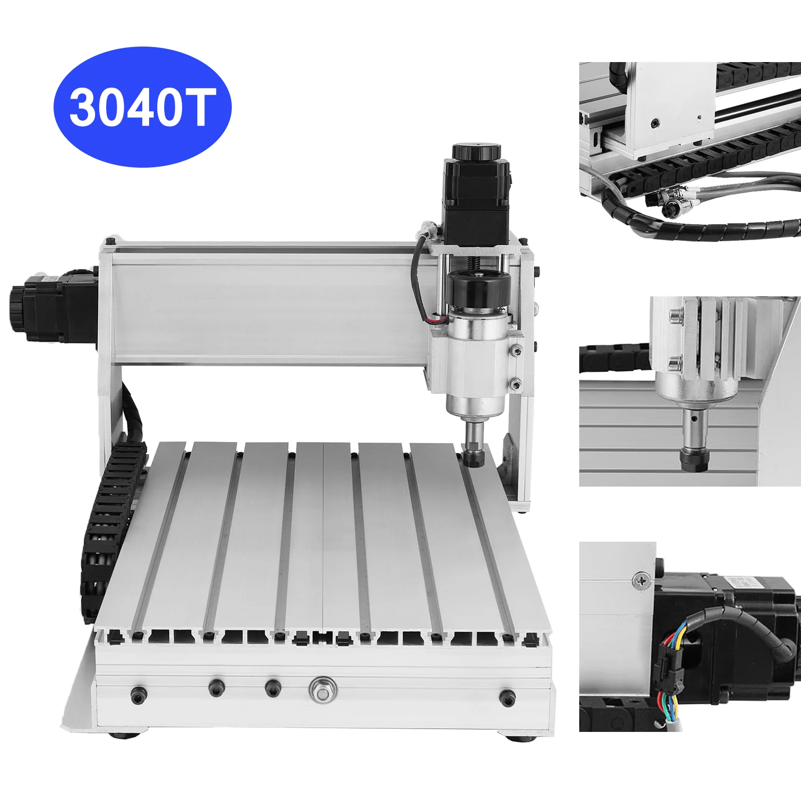 Фрезерный станок с ЧПУ 3040T 3 оси гравировальный настольный USB роутер гравер