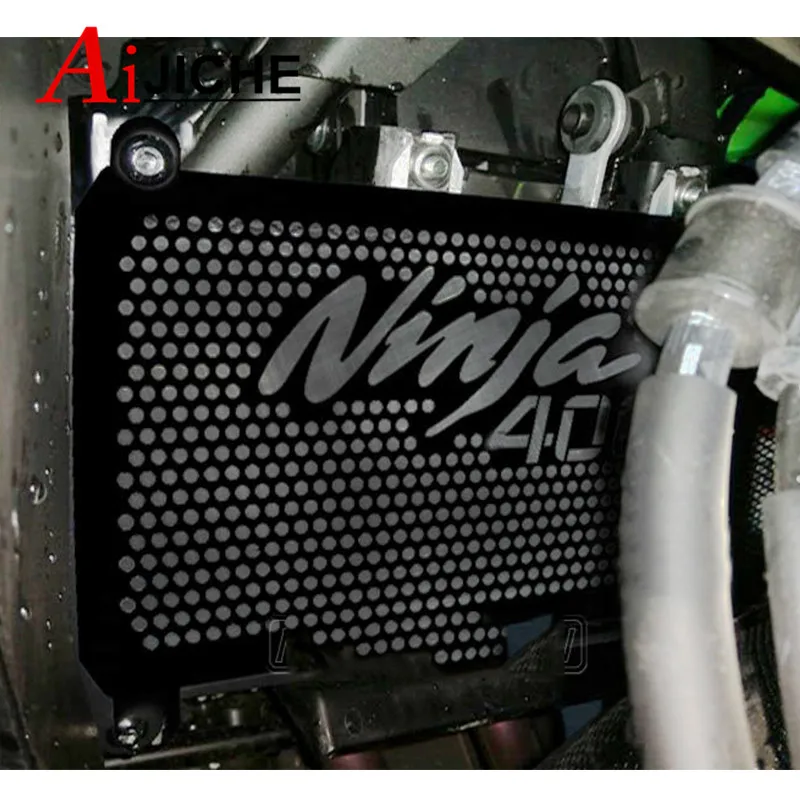

For KAWASAKI NINJA 400 NINJA400 2018 2019 2020 2021 Motorcycle Radiator Cover Grill Guard Stainless Steel Protection
