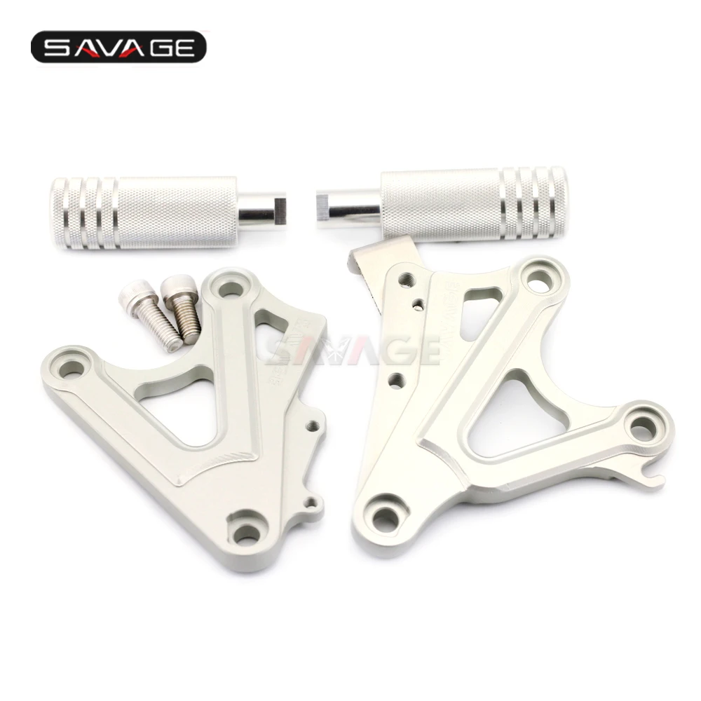Front Foot Pedal Peg Footrest For KAWASAKI ZX-6R ZX-6RR 2003 2004 Motorcycle Accessories Left Right Bracket NINJA ZX6R ZX6RR | Автомобили