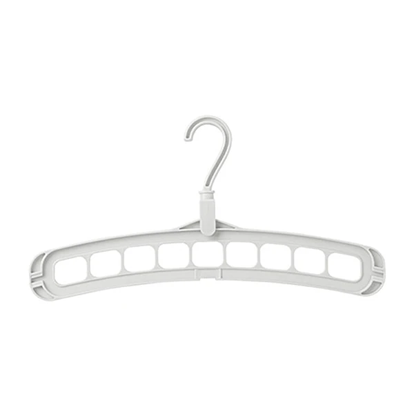 Gray F PP Multifunctional Clothing Hangers Organizer Wardrobe Storage Cabinet Home Clothes Storage Organization Accessories supplies - Цвет: Gray F